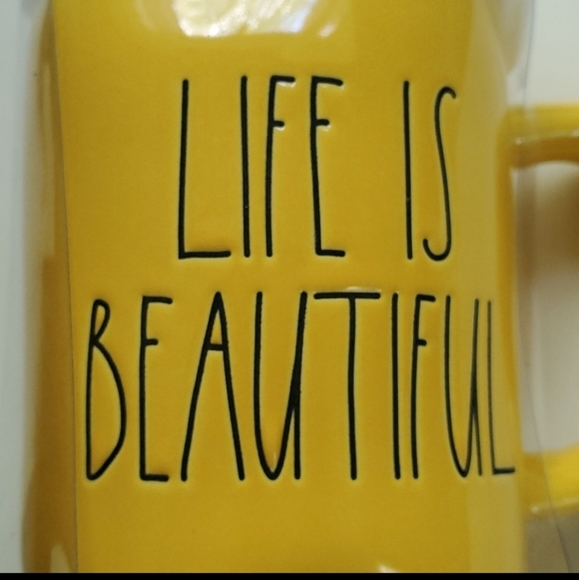 Rae Dunn Life is Beautiful mug - Picture 6 of 6